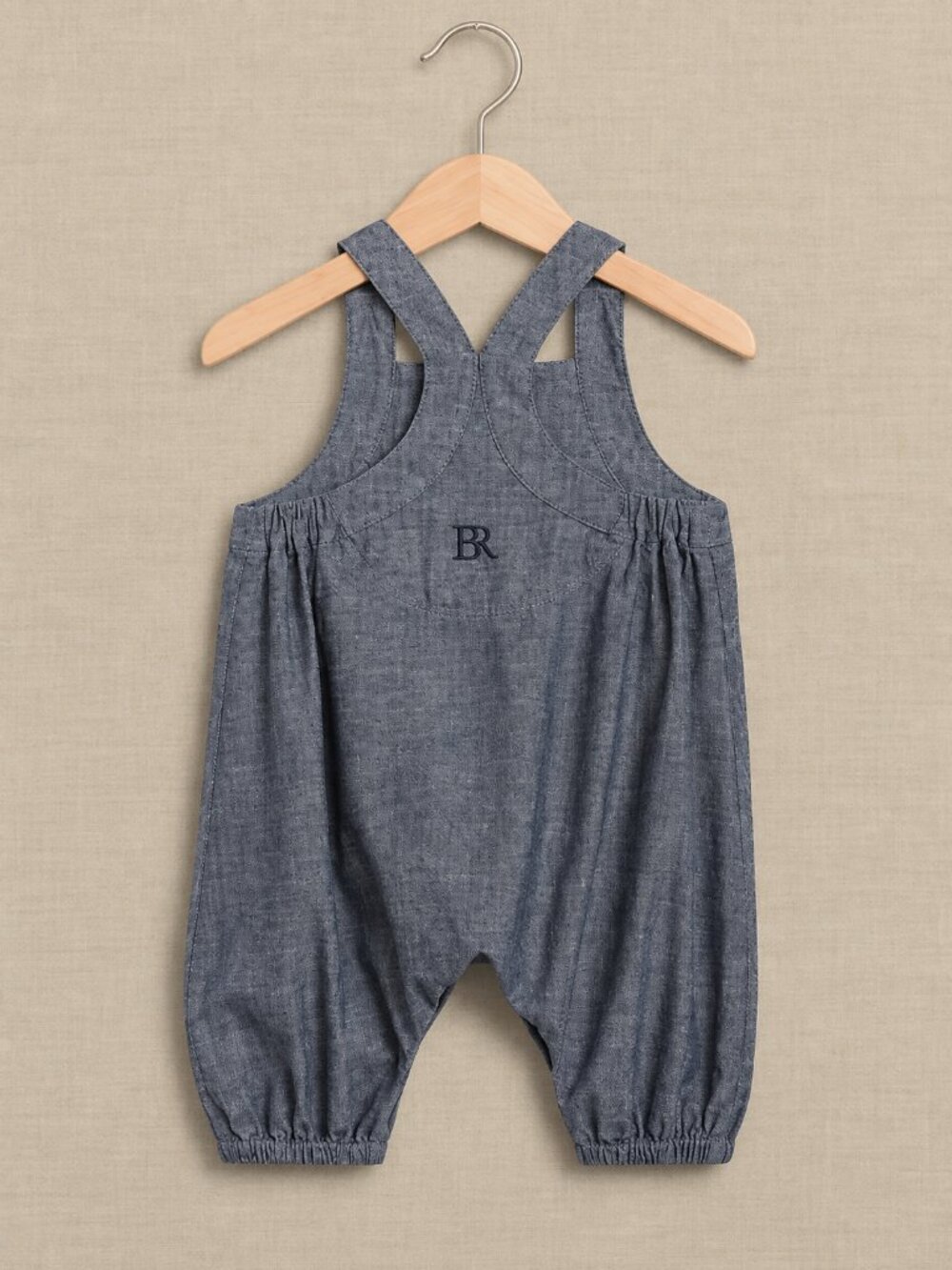 Banana Republic Baby Chambray Romper 6-12M